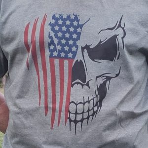 Skull and Flag