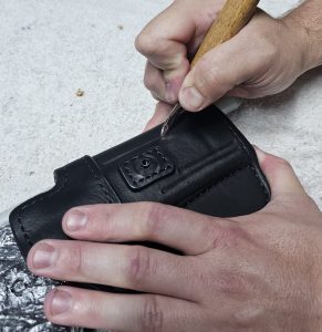 leatherworking tools - modeling spoon to bone a holster